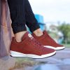 bacca bucci men suede lace up sneaker shoes