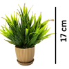dekorly 6 packs fake plants small, mini artificial plants indoor for home farmhouse bathroom shelf décor (height : 17cm, chocolate) plastic