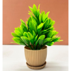 dekorly 6 packs fake plants small, mini artificial plants indoor for home farmhouse bathroom shelf décor (height : 17cm, chocolate) plastic