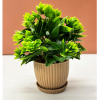 dekorly 6 packs fake plants small, mini artificial plants indoor for home farmhouse bathroom shelf décor (height : 17cm, chocolate) plastic